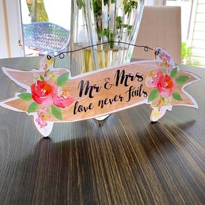 Mr. & Mrs. Sign